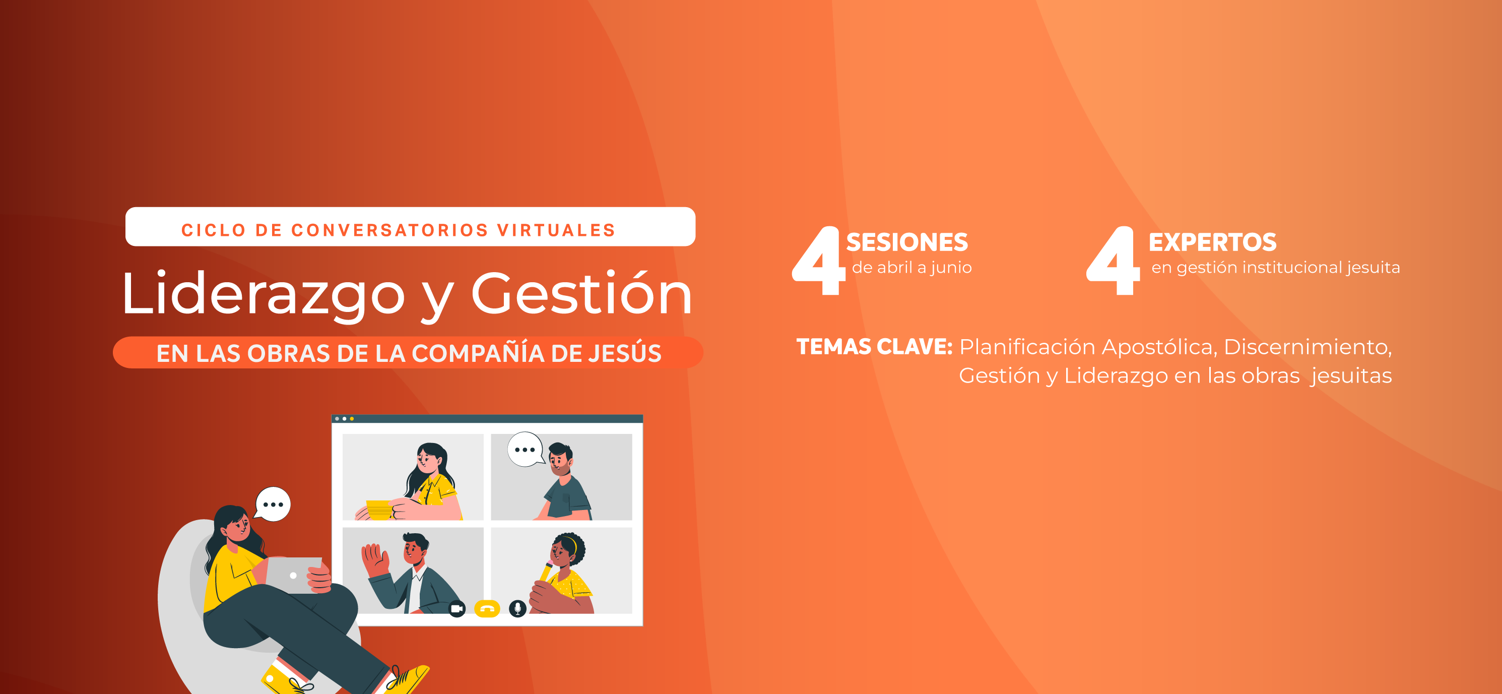 Participa del ciclo de conversatorios virtuales sobre Liderazgo y ...