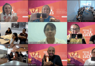 Festival de las Luces: un encuentro de estudiantes con la esperanza encendida
